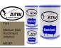 Preview: Ford, Medium Dark Parchment (Interior), M2467: 500ml Lackdose + 500ml Klarlack + 250ml Härter - Set, von ATW Autoteile West.